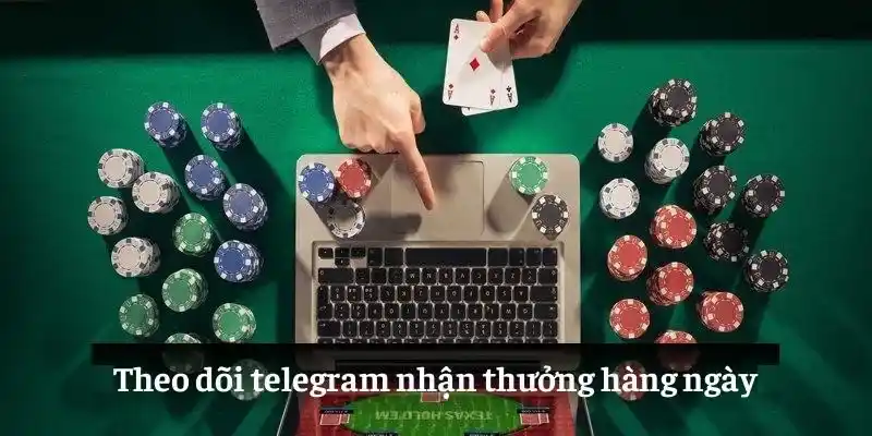 Theo dõi telegram nhận thưởng hàng ngày